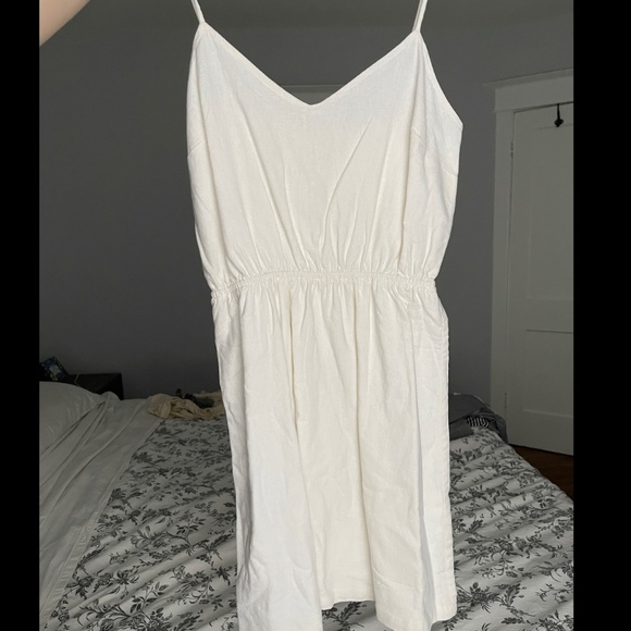 White Linen Blend dress - J.Crew - Never Worn - Size S - Picture 2 of 6